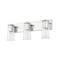 Z-Lite Titus 3 Light Vanity, 24in. W x 9.5in. H, Chrome 826-3V-CH - alternate 7